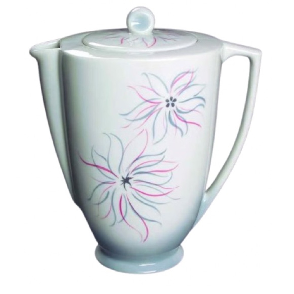 Floral Ceramic Teapot with Lid Ballet by NOBILITY